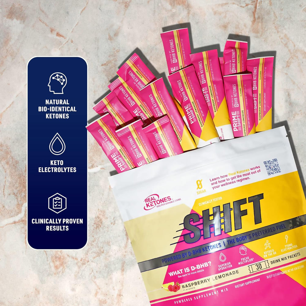 Real Ketones BHB scoop measuring serving size for accurate dosing.