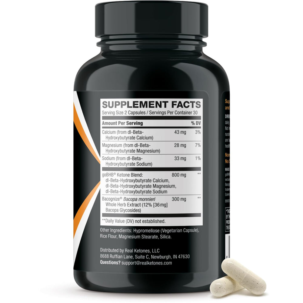 Real Ketones daily morning routine with Brain Booster.