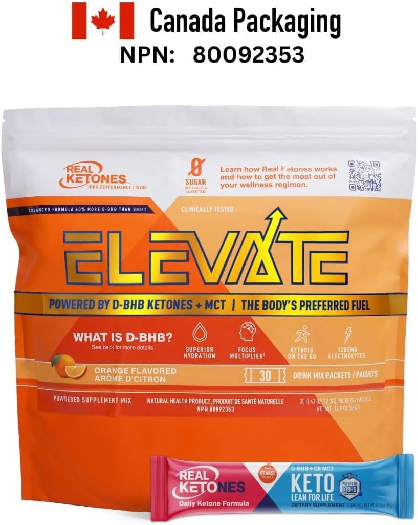 Real Ketones electrolyte bottle close-up highlighting minerals.
