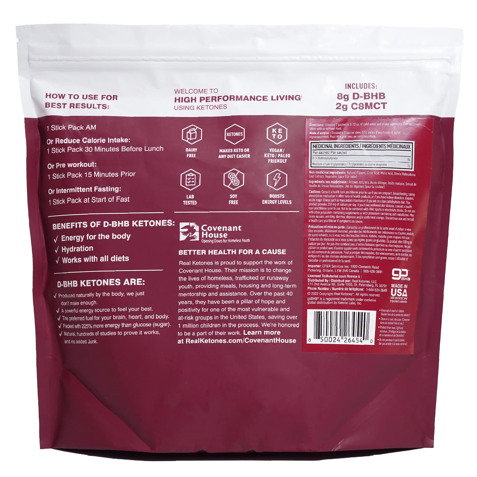 Real Ketones exogenous ketones powder bottle shown for convenient keto fuel.