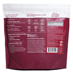 Real Ketones exogenous ketones powder bottle shown for convenient keto fuel.