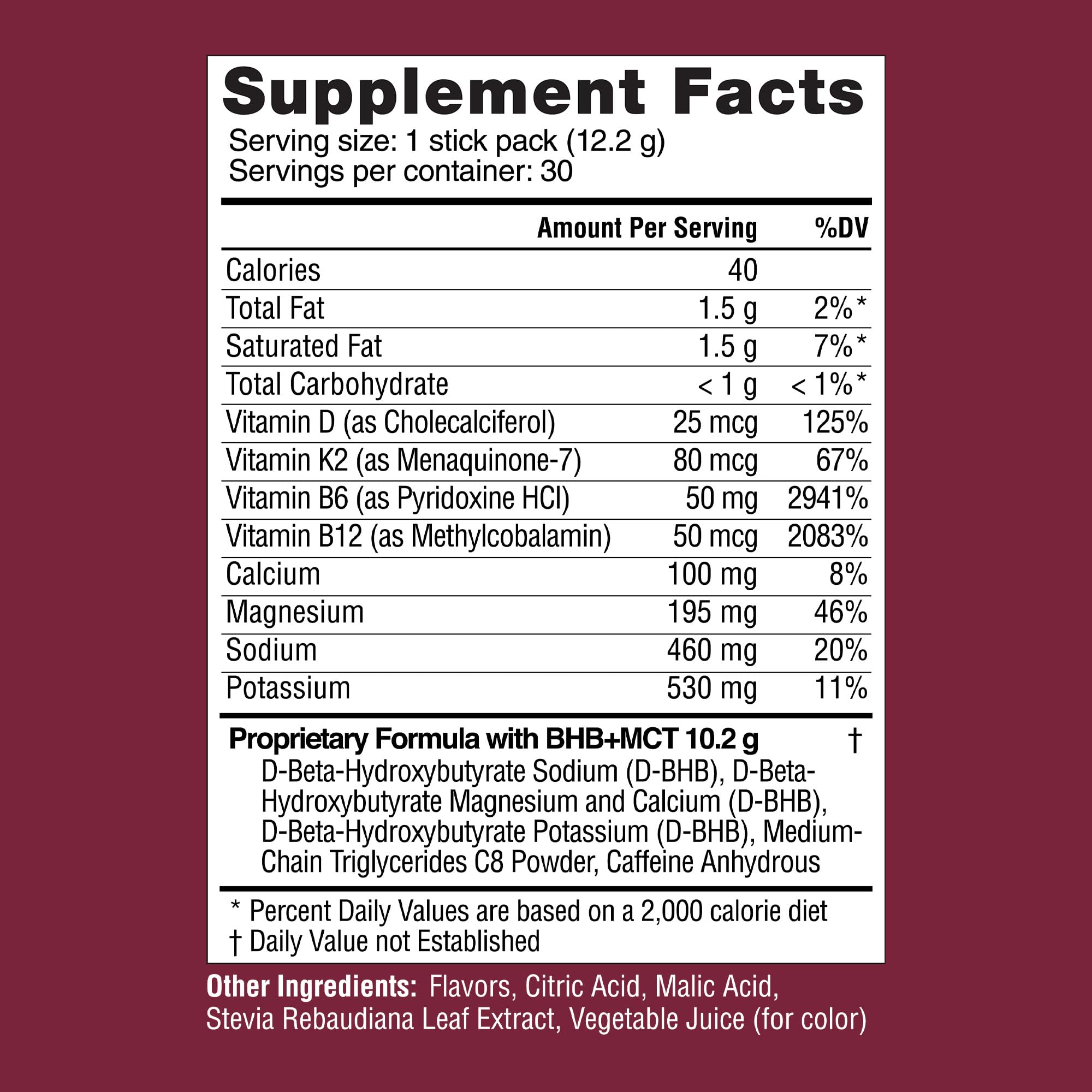 Real Ketones hydration glass with berry mix demonstrates refreshing no sugar beverage.