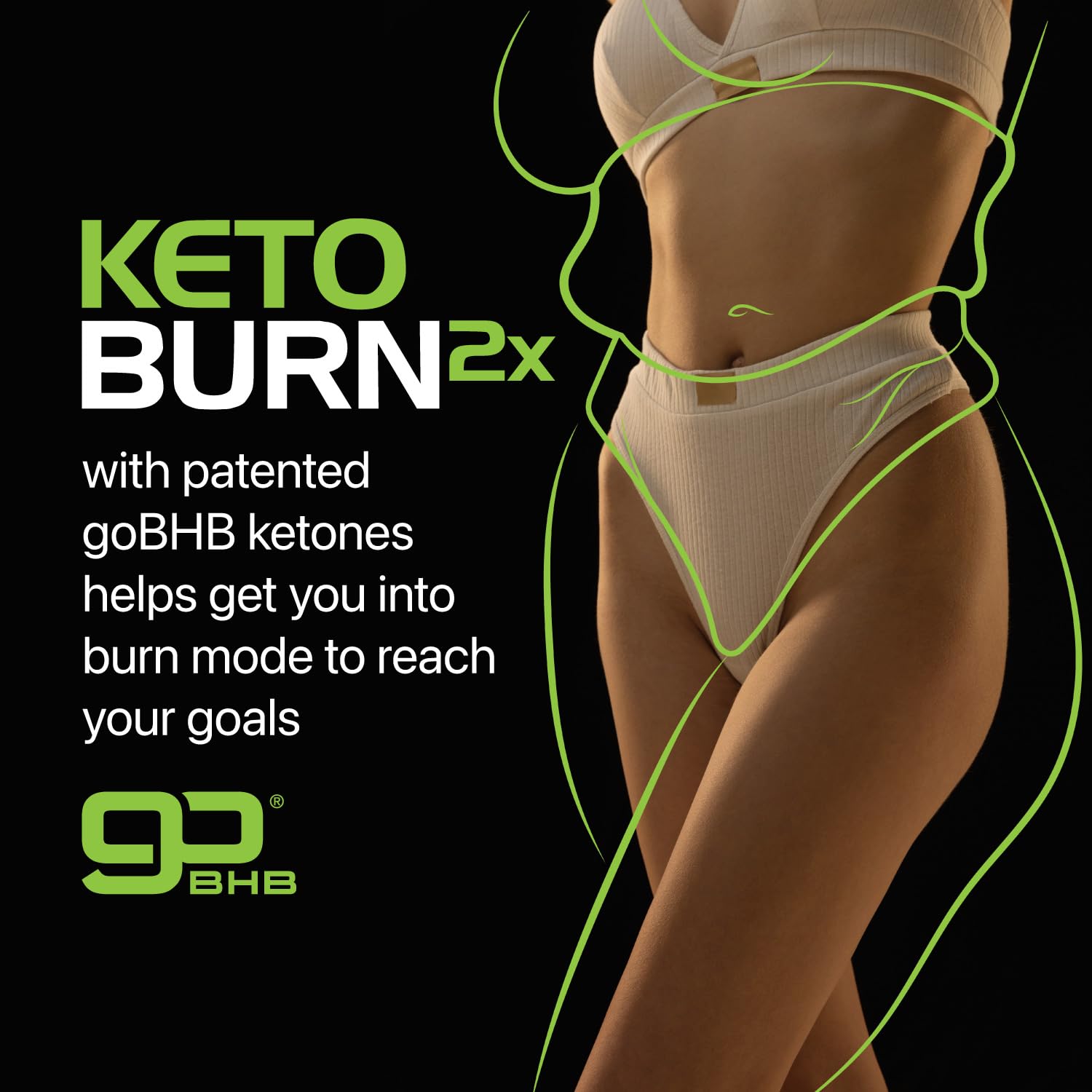Real Ketones Keto BHB capsules for convenient ketosis support and focus.