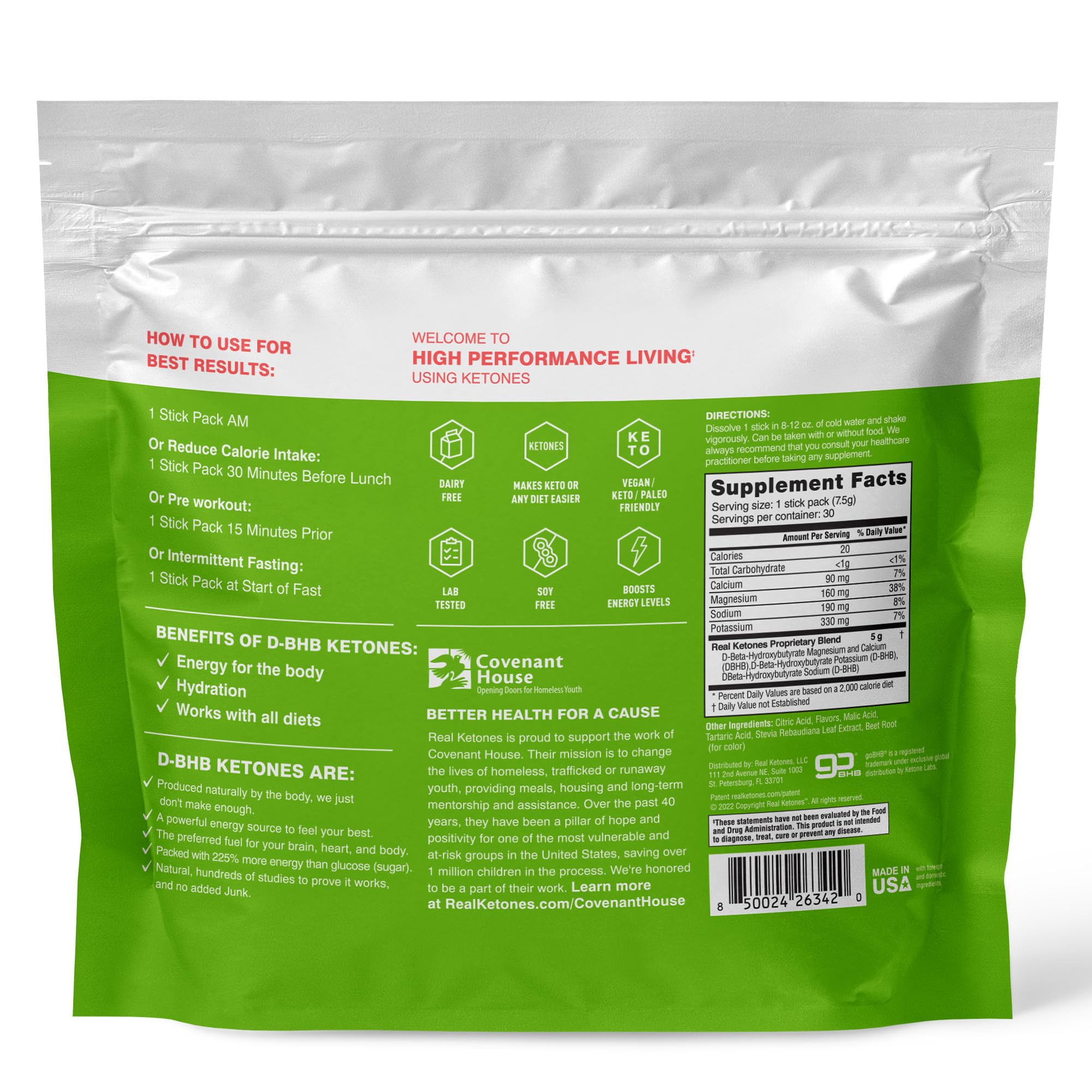 Real Ketones keto resources card and guide visuals for education.