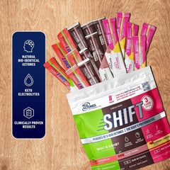 Real Ketones variety pack on display emphasizes convenience and value