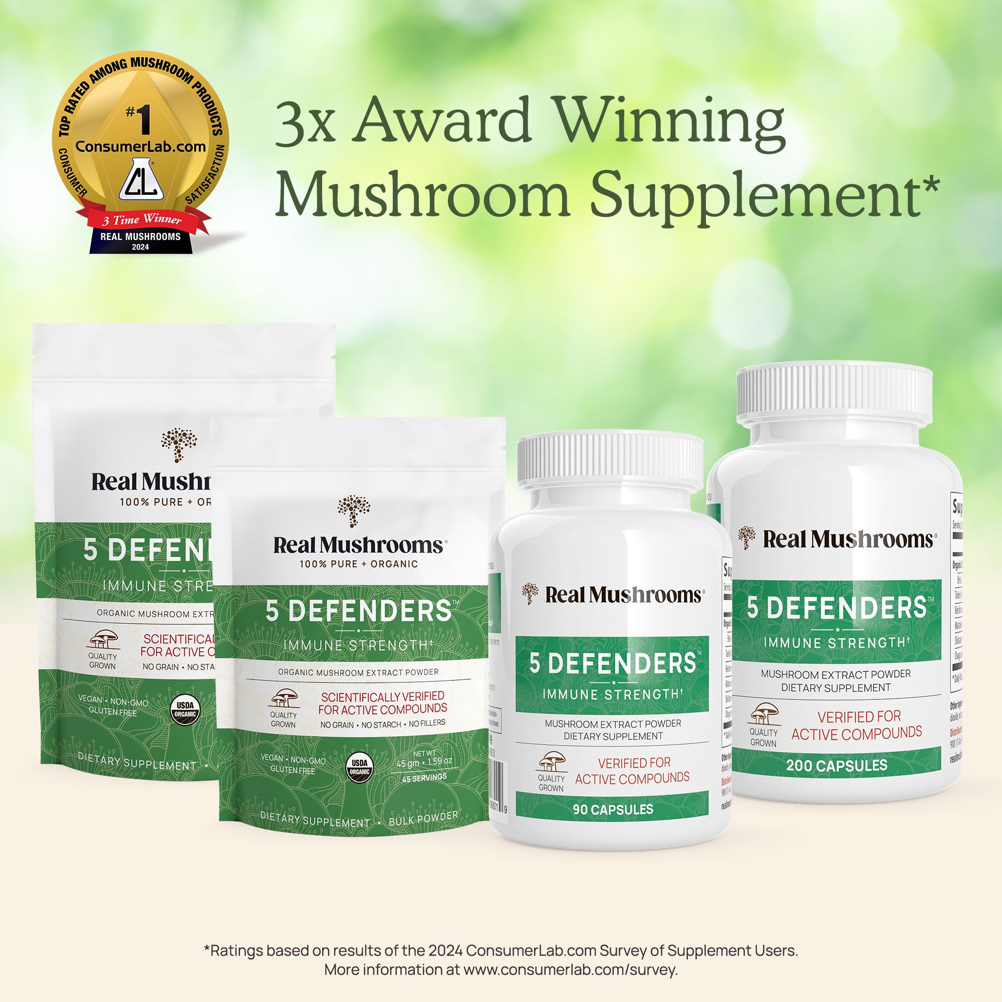 Real Mushrooms 5 Defenders poured into coffee for a morning boost.