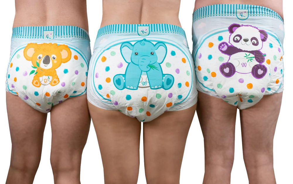 Rearz Critter Caboose Brief printed-character-tony-koala adds playful design for daily comfort.