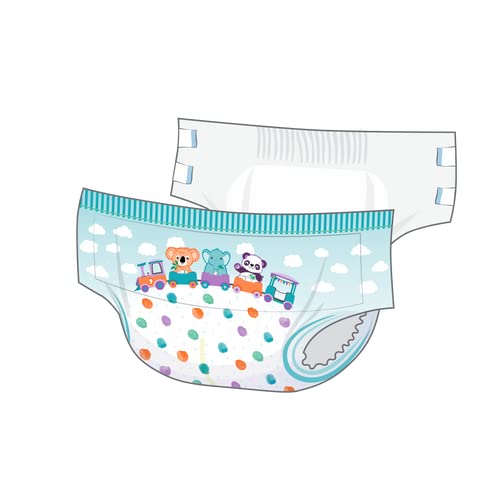 Rearz Critter Caboose Brief side-closure highlights four-tape secure fastening.