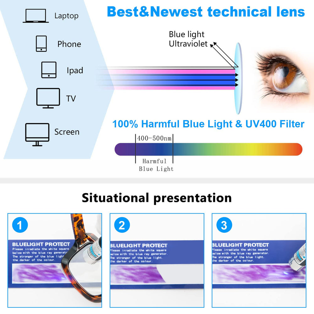 REAVEE UV400 protection blocks harmful rays for eye comfort.