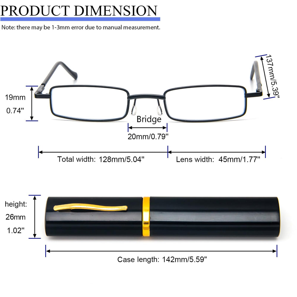 Conjunto de dos gafas y dos estuches REAVEE con gran valor.