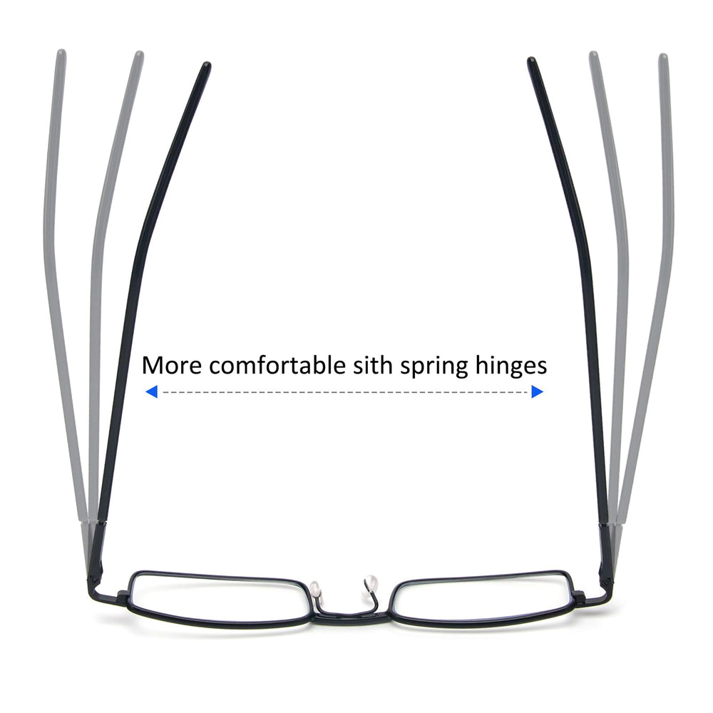 Lentes negro y gris REAVEE con diseño compacto para bolso.