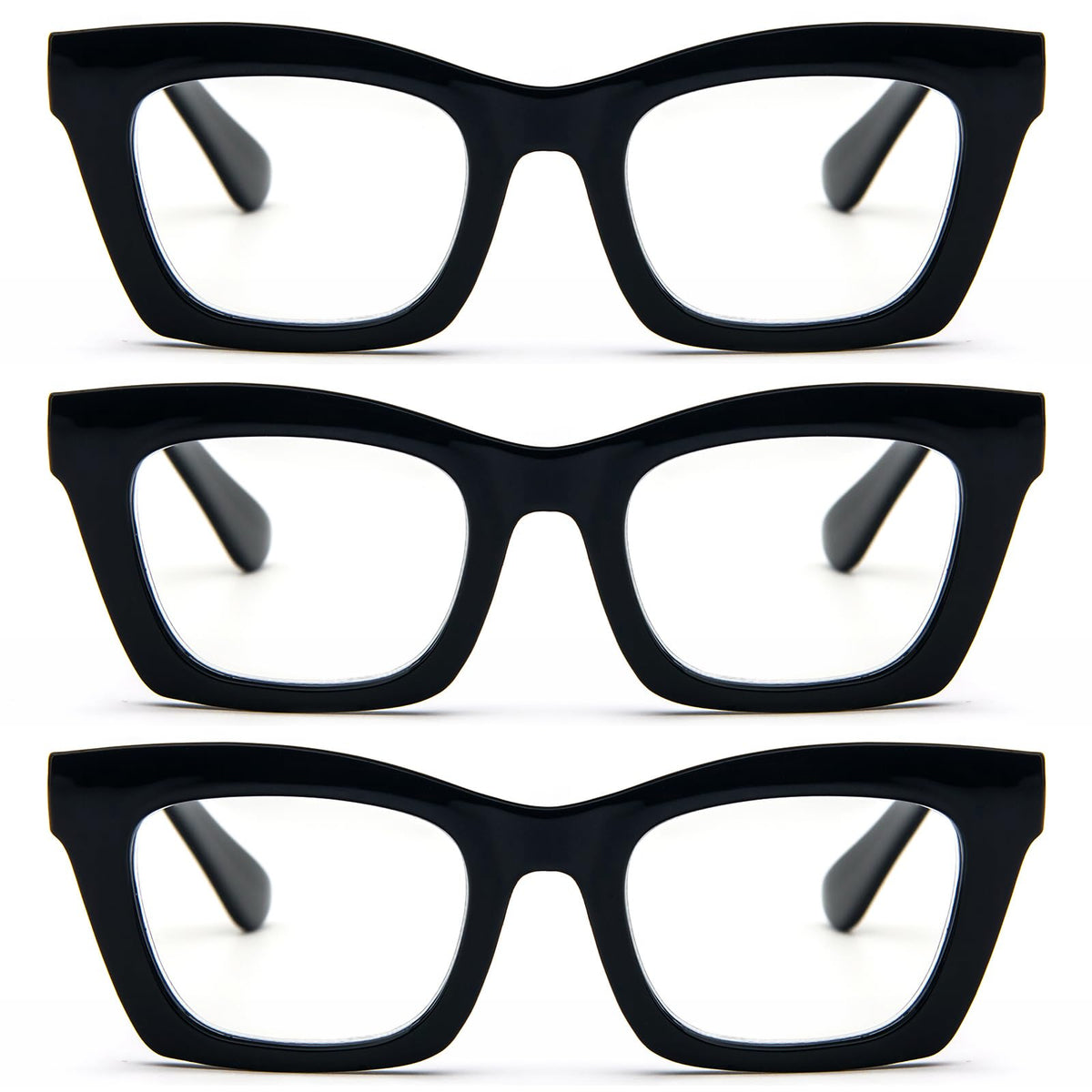 REAVEE Oprah-style blue light blocking glasses for women with oversized square frames reduce digital strain
