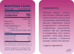 Recess Mood label closeup highlights magnesium L-threonate and adaptogens.