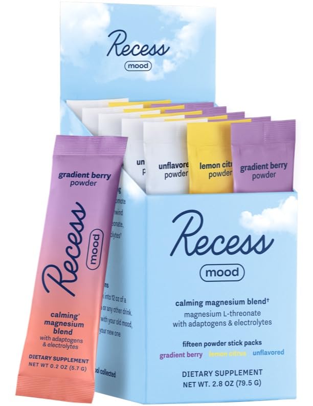 Recess Mood sampler box front view showing the 15 sticks for calm moments