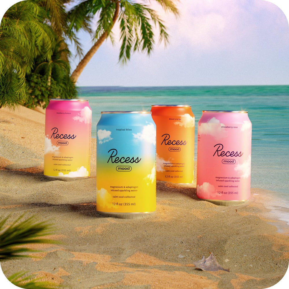Recess Mood Tropical Bliss bottle with tropical aroma and refreshing flavor