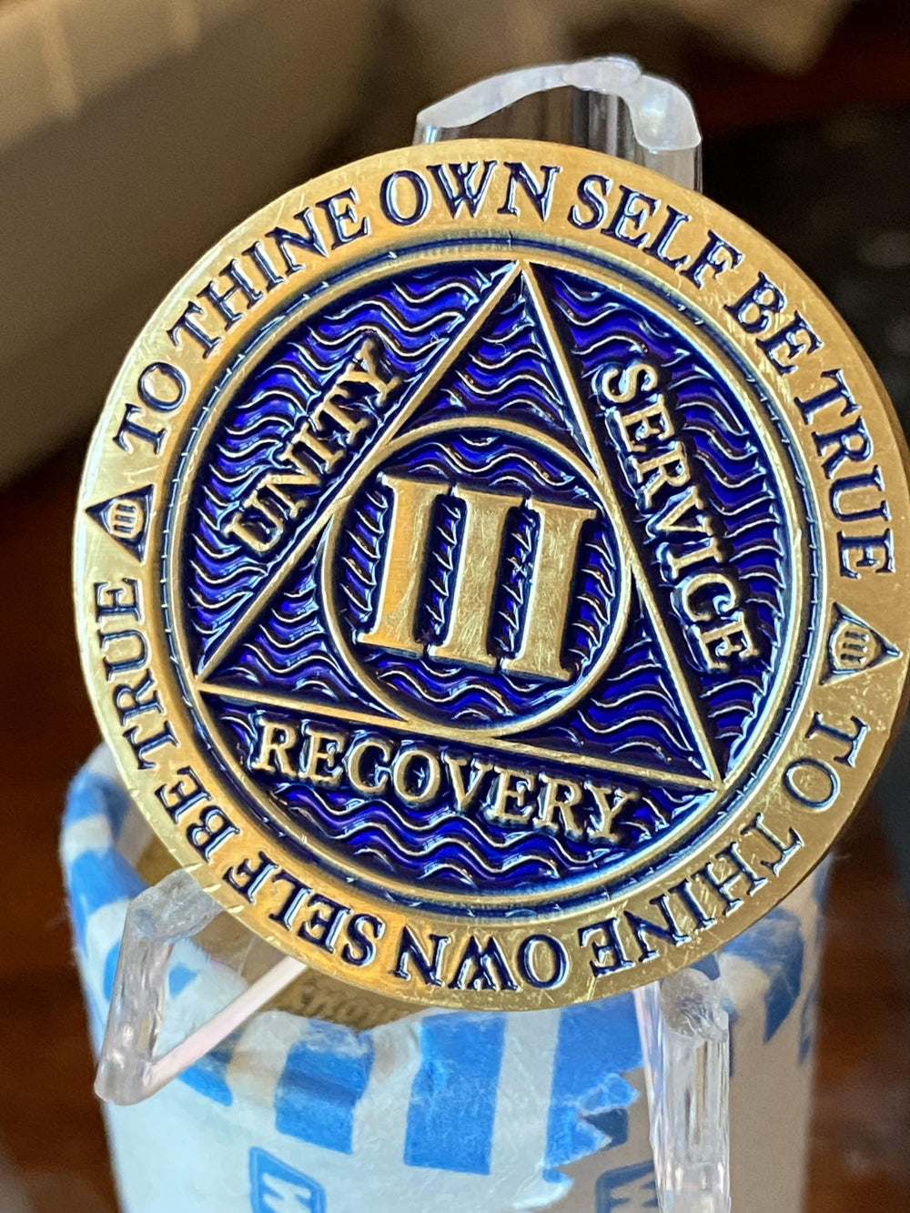 RecoveryChip 1-5/16 inch diameter coin