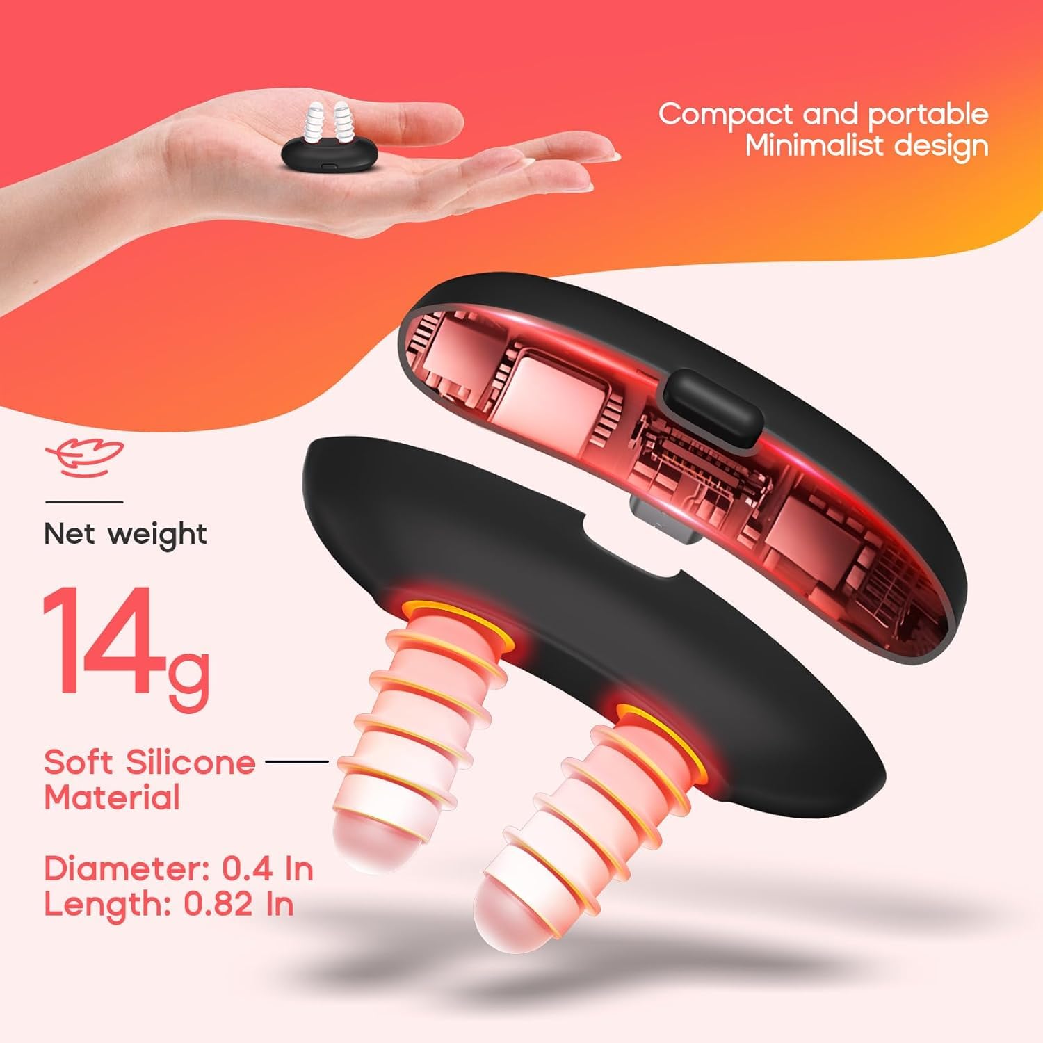 Red Light Therapy for Nose packaging box visible.