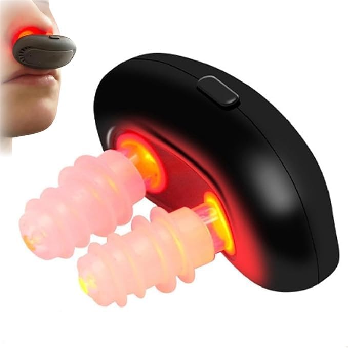 Red Light Therapy for Nose front view shows compact design for on-the-go use.