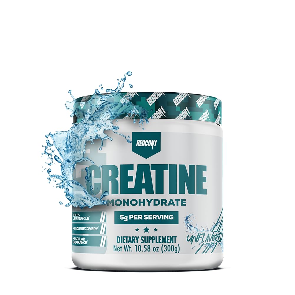Redcon1 Creatine Monohydrate bottle for post-workout energy support