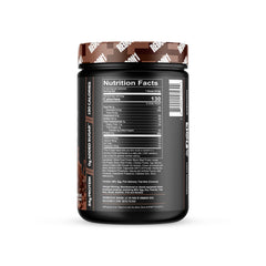 REDCON1 MRE Lite chocolate pour shot showing quick-mix powder ideal for post-workout fueling