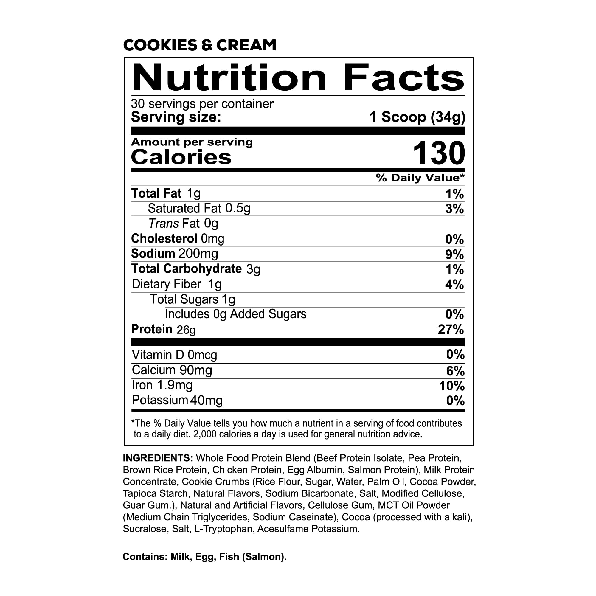 REDCON1 MRE Lite cookie-cream-shake invites a satisfying post-workout sip.