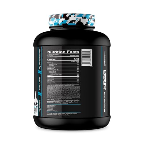 RedCon1 MRE Cookies N Cream shake glass ready to drink for post-workout refuel.