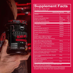 Bottle highlighting NO3-T nitrates and L-Citrulline ingredients