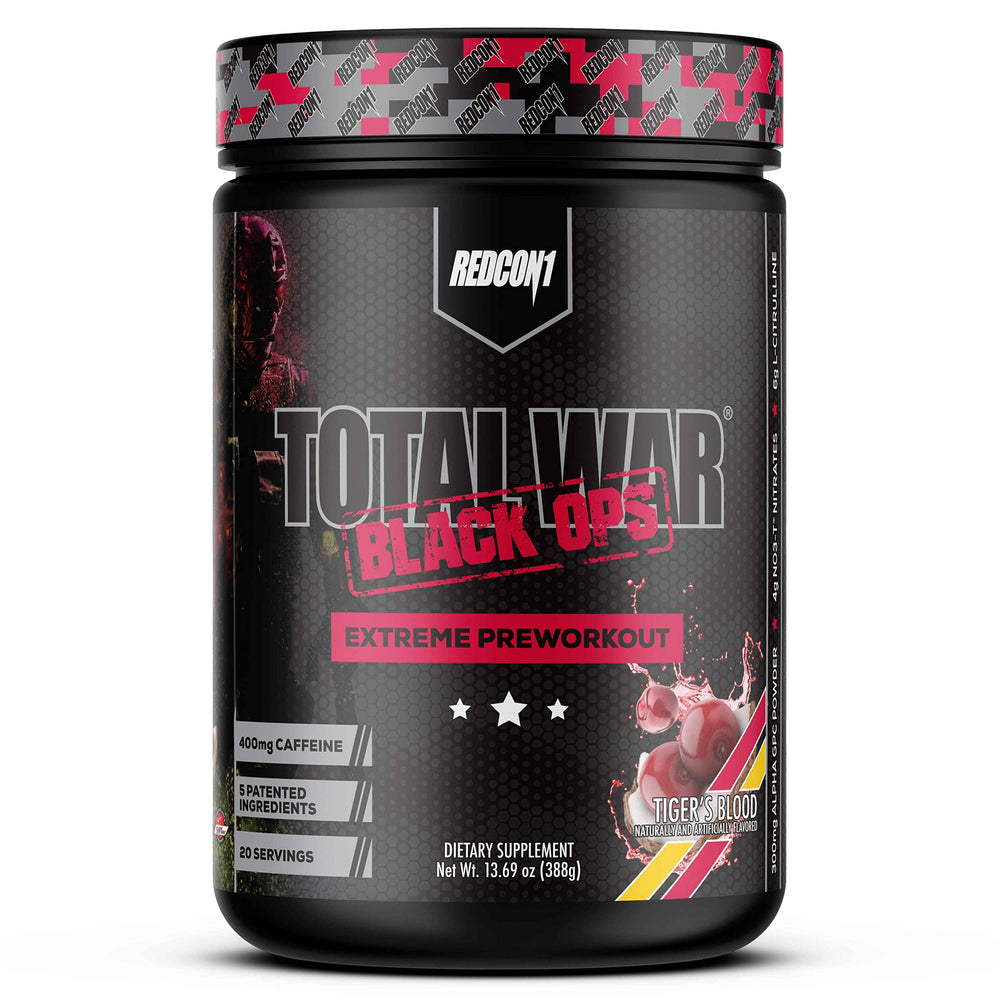 REDCON1 Total War Black Ops tub ready for intense workouts