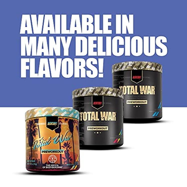 REDCON1 Total War Blue Raspberry powder-dispense enables precise dosing