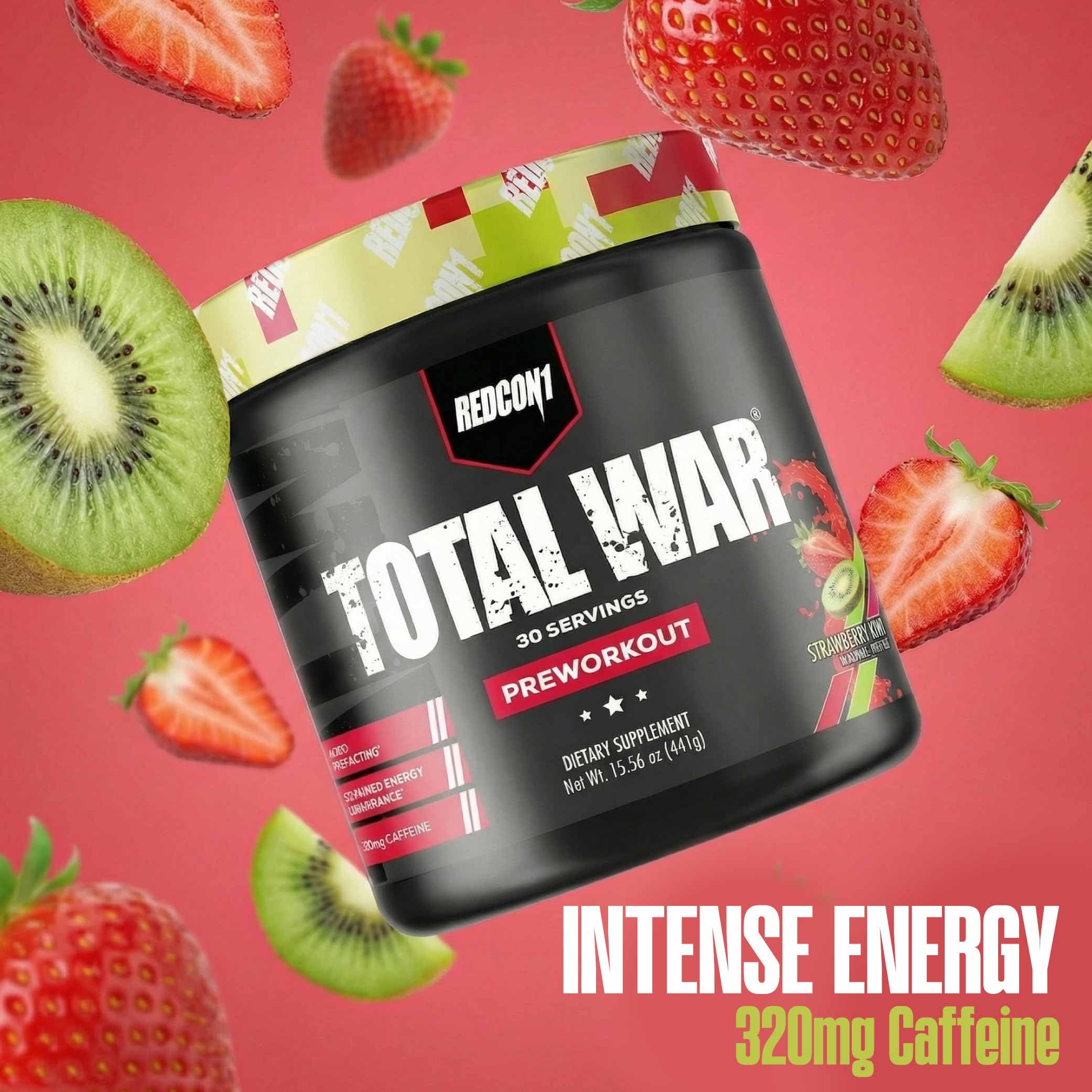 REDCON1 Total War sabor manzana verde: sabor intenso y motivador