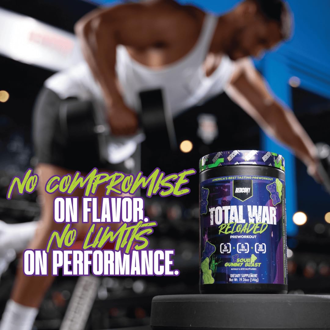 Ingredients chart emphasizing L-Citrulline Malate, beta-alanine and caffeine blend.