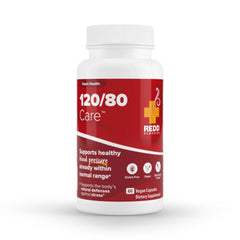 Redd Remedies 120/80 Care bottle on shelf supports everyday heart health