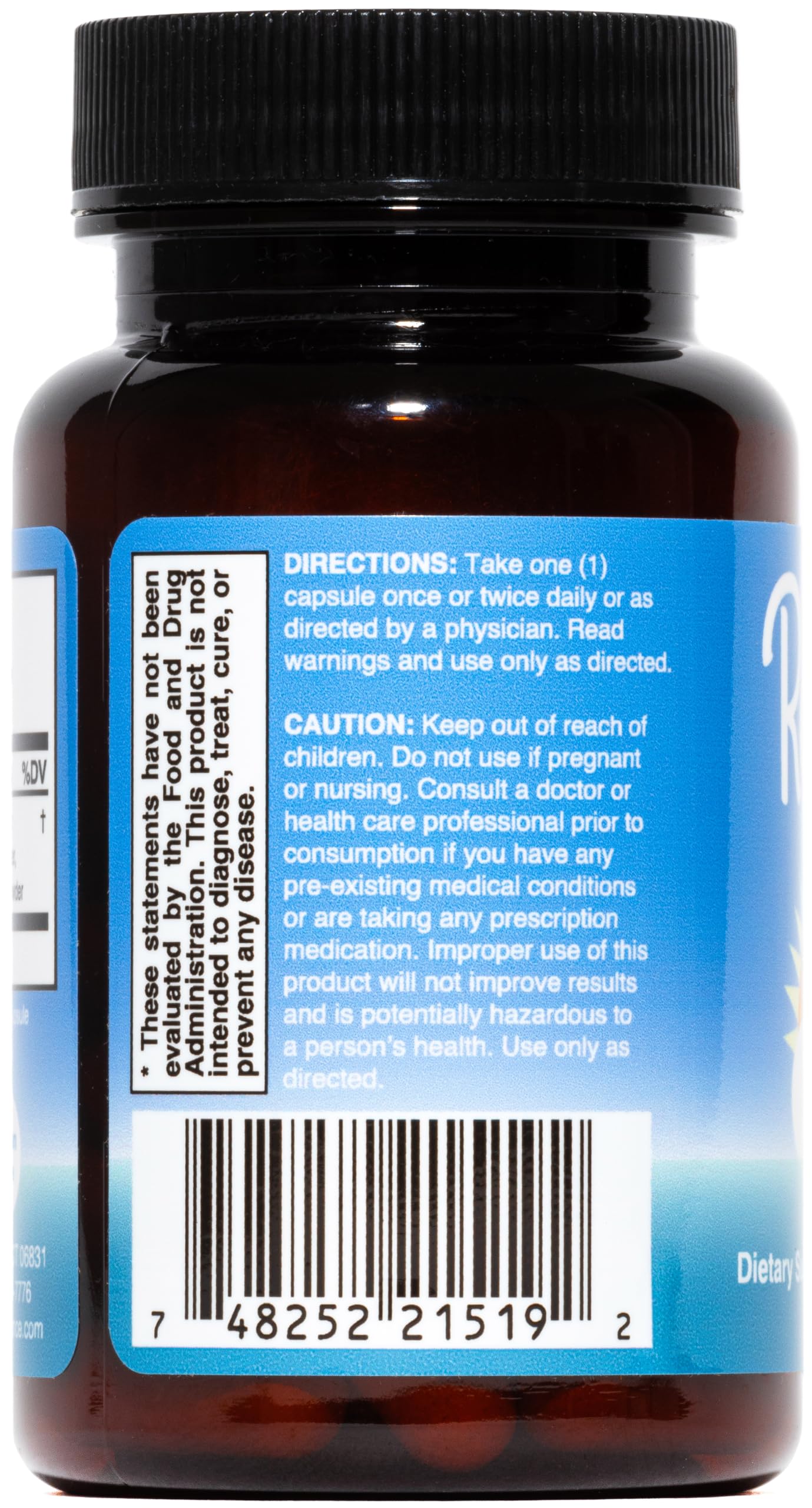 RediCalm natural ingredients close-up highlighting plant-based components for stress support.