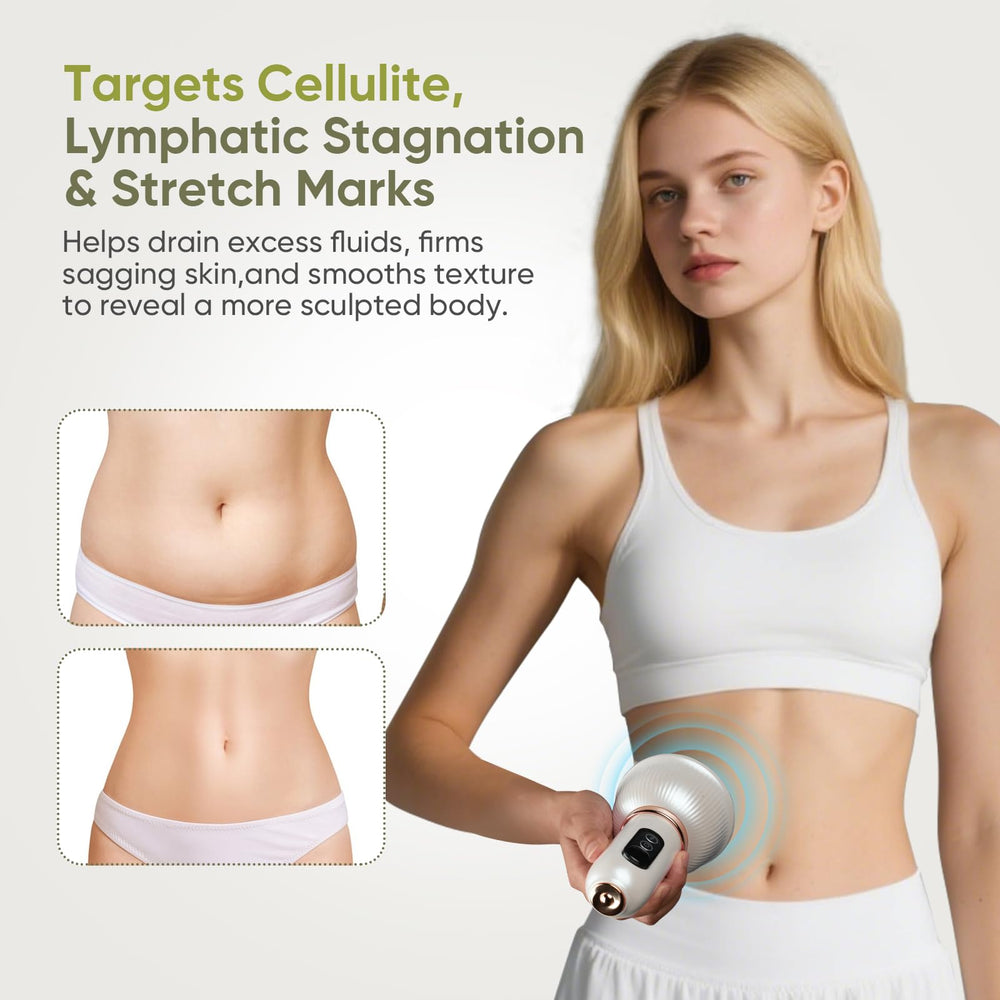 Redlook Microcurrent light and heat indicators for targeted body shaping feedback.