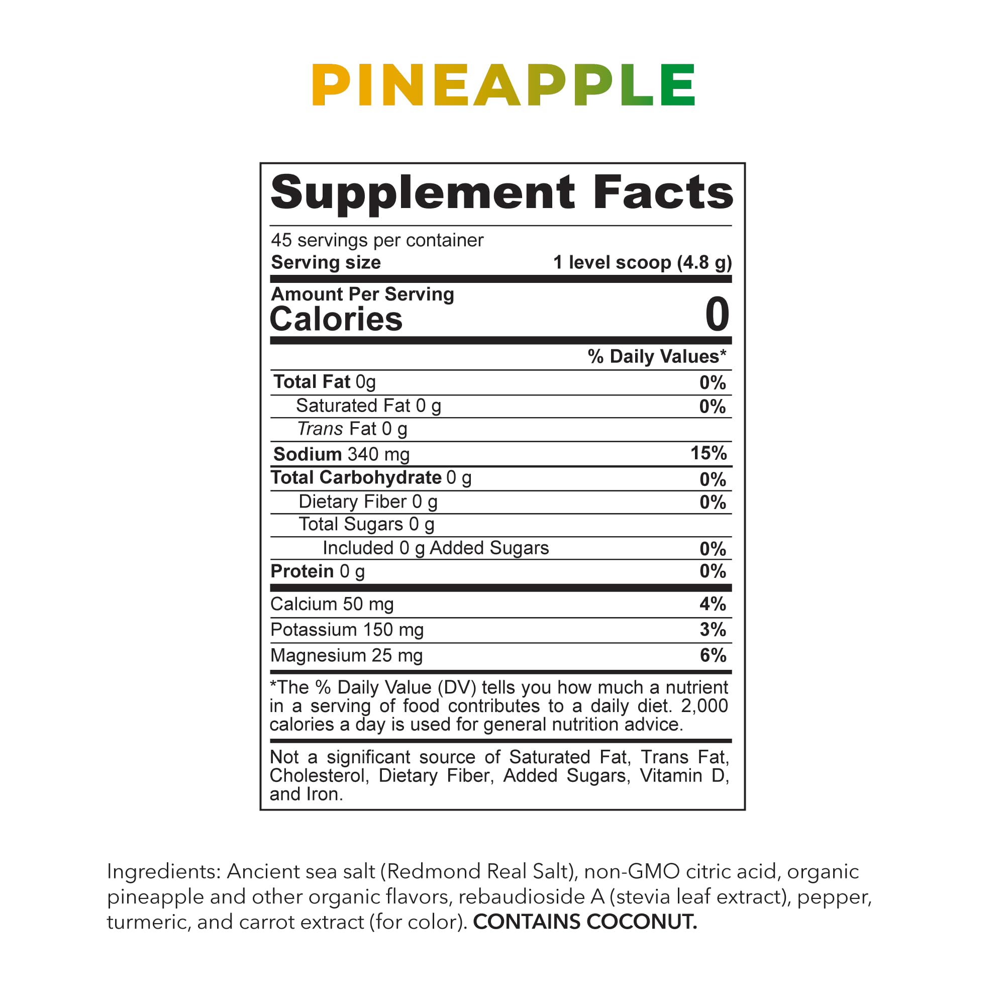 Redmond Re-Lyte Kids Pineapple drink enjoyed by a child after sports
