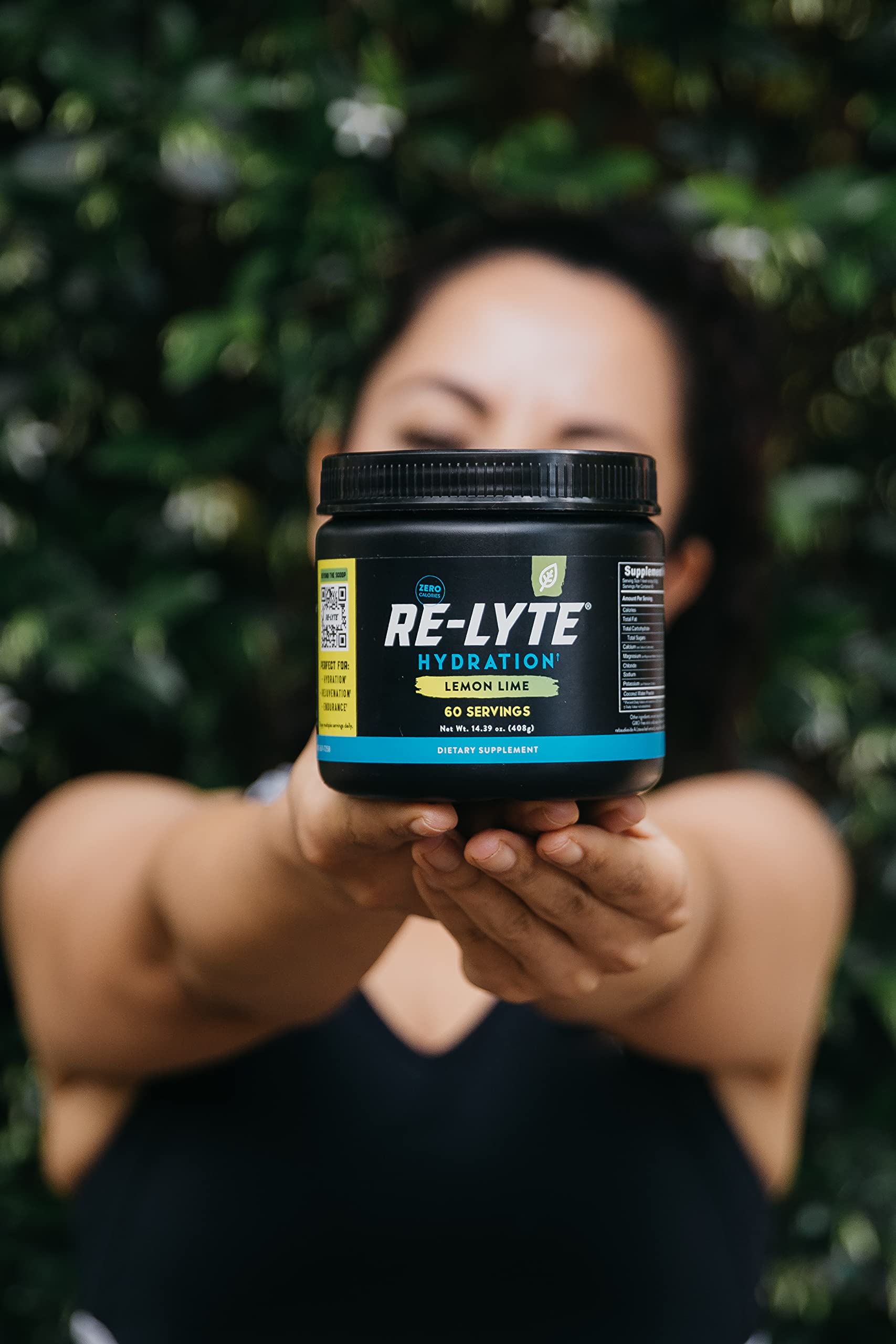 Redmond Re-Lyte Lemon Lime ready-to-drink in a travel bottle for hydration on the go.