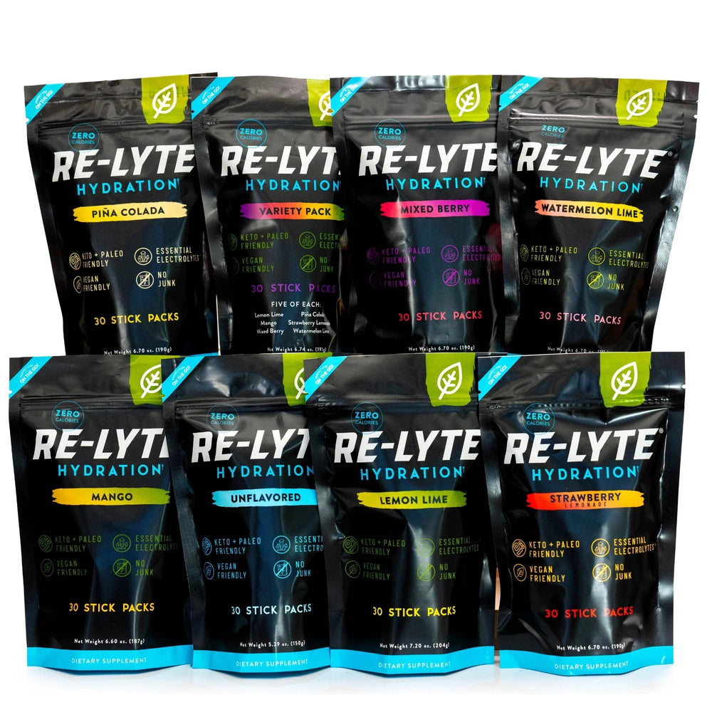REDMOND Re-Lyte Mango sachets support hydration on outdoor adventures.