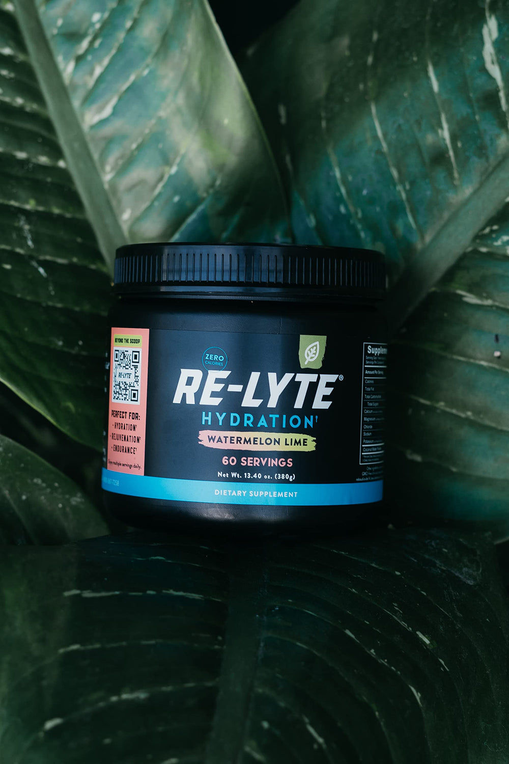 Redmond Re-Lyte Watermelon Lime travel bottle ready for travel.