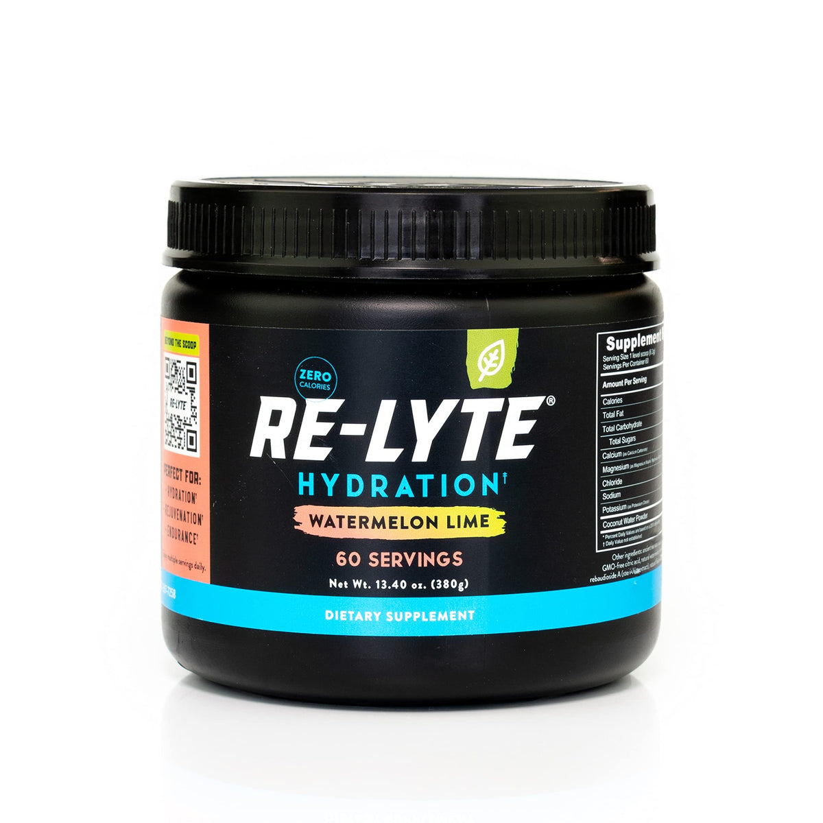 Redmond Re-Lyte Watermelon Lime tub front for daily hydration.