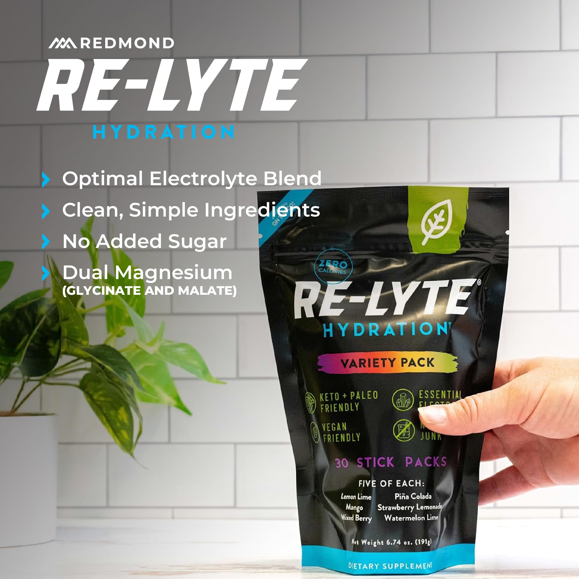 Redmond Real Salt mineral-rich crystals showcase the electrolyte source