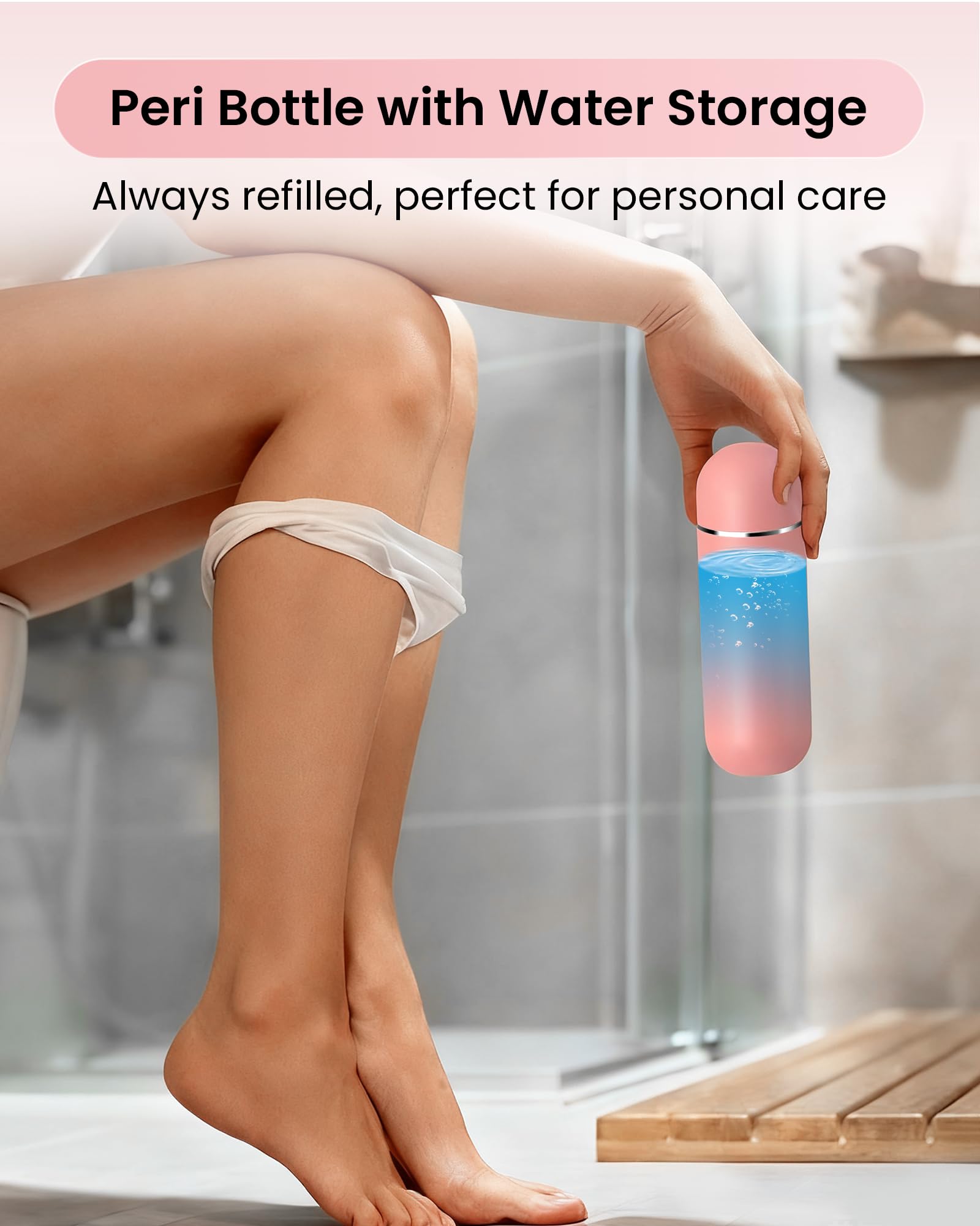 Redsack Peri Bottle telescopic rod extended for flexible cleaning reach