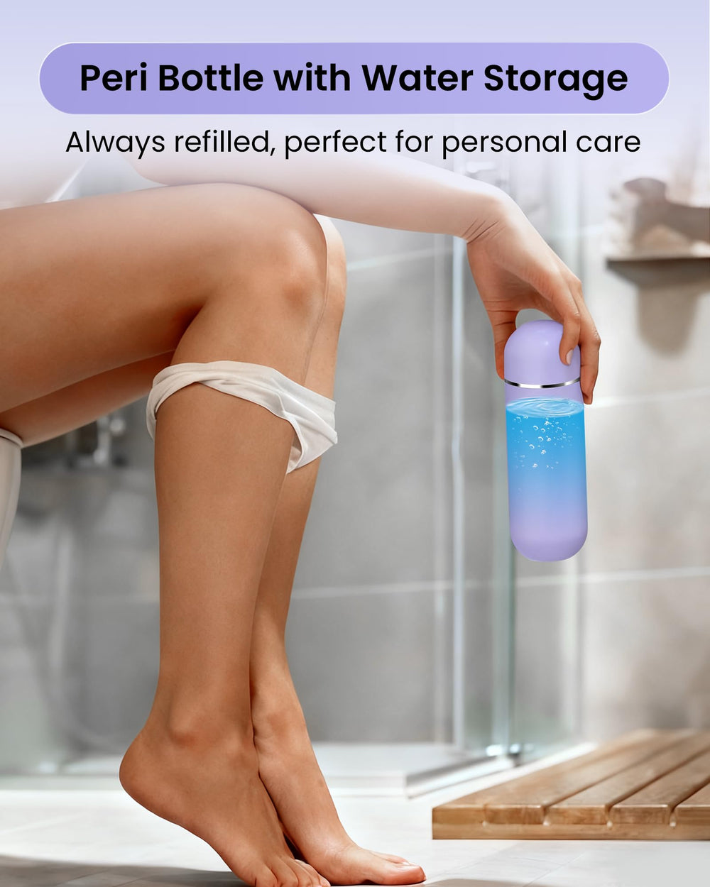 Redsack bidet anti leak switch prevents spills during transport