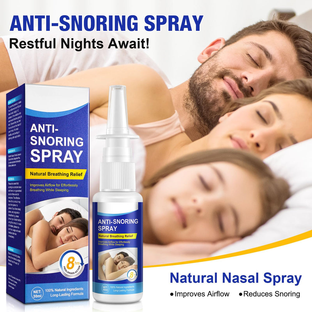 Redshine Anti Snoring Spray travel size 30ml for on-the-go relief.
