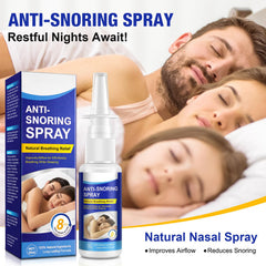 Redshine Anti Snoring Spray travel size 30ml for on-the-go relief.
