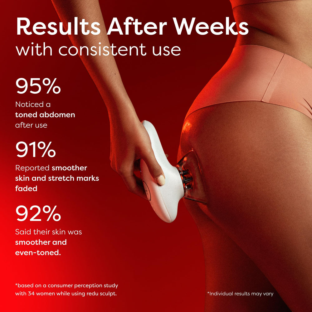 Redu Sculpt quick 5–10 minute sessions fit busy days.