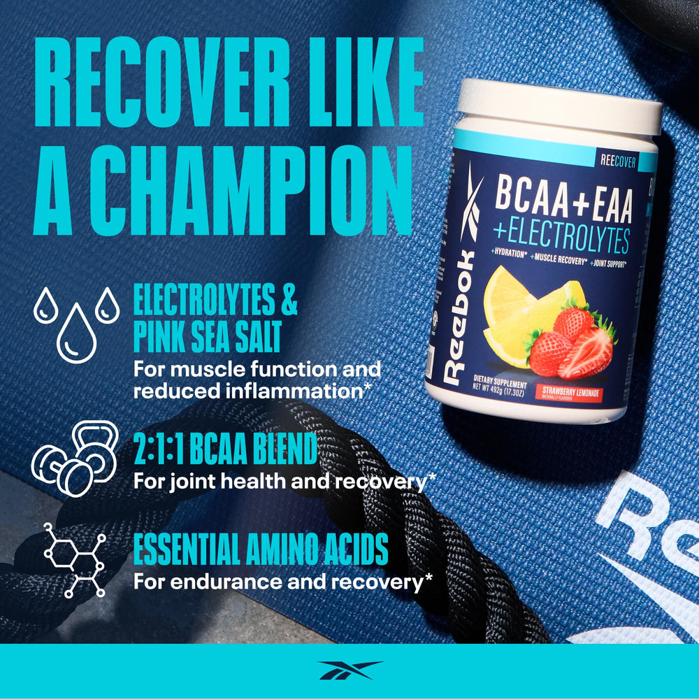 REECover BCAAs and electrolytes blend to support recovery