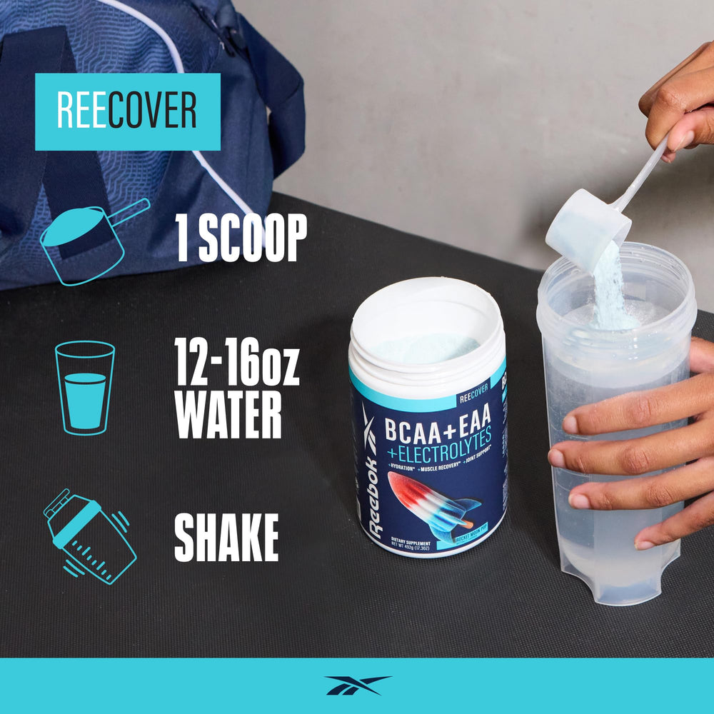 REECover easy-dissolve powder for convenient hydration and amino acids