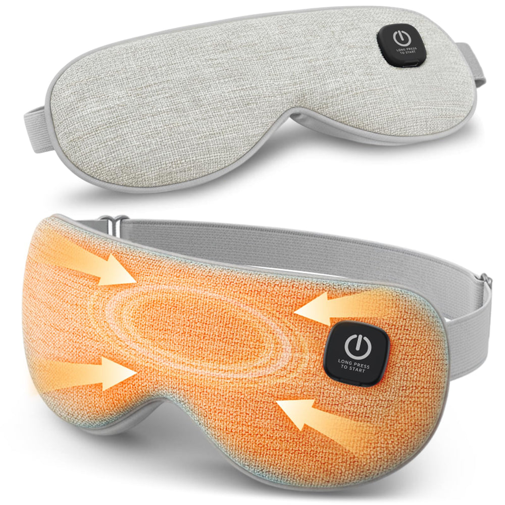 REFDAQ heated eye mask cordless design for travel and on-the-go warmth