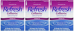 Refresh Celluvisc single-use container ideal for travel and hygiene.