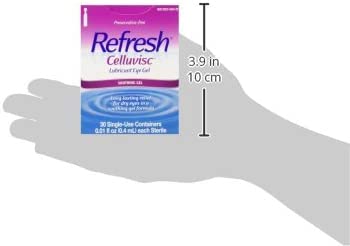 Daytime eye comfort with Refresh Celluvisc promotes smooth wear.